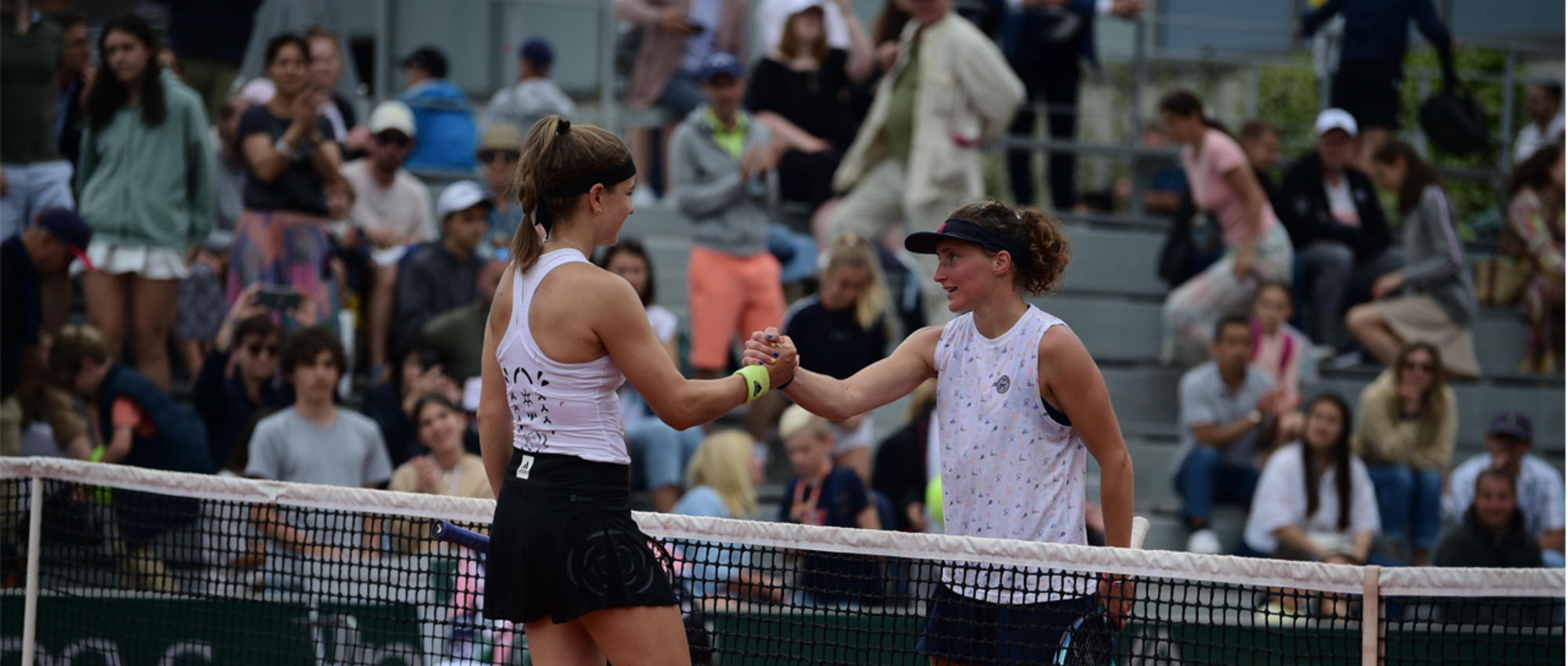 Carole Monnet a chuté face à Karolina Muchova