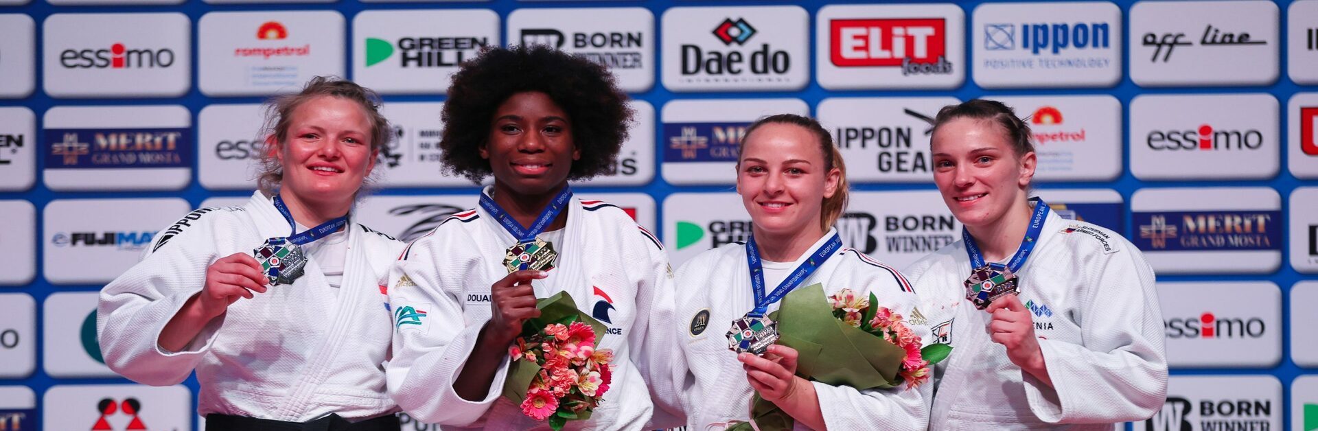 médailles judo Championnats d'Europe