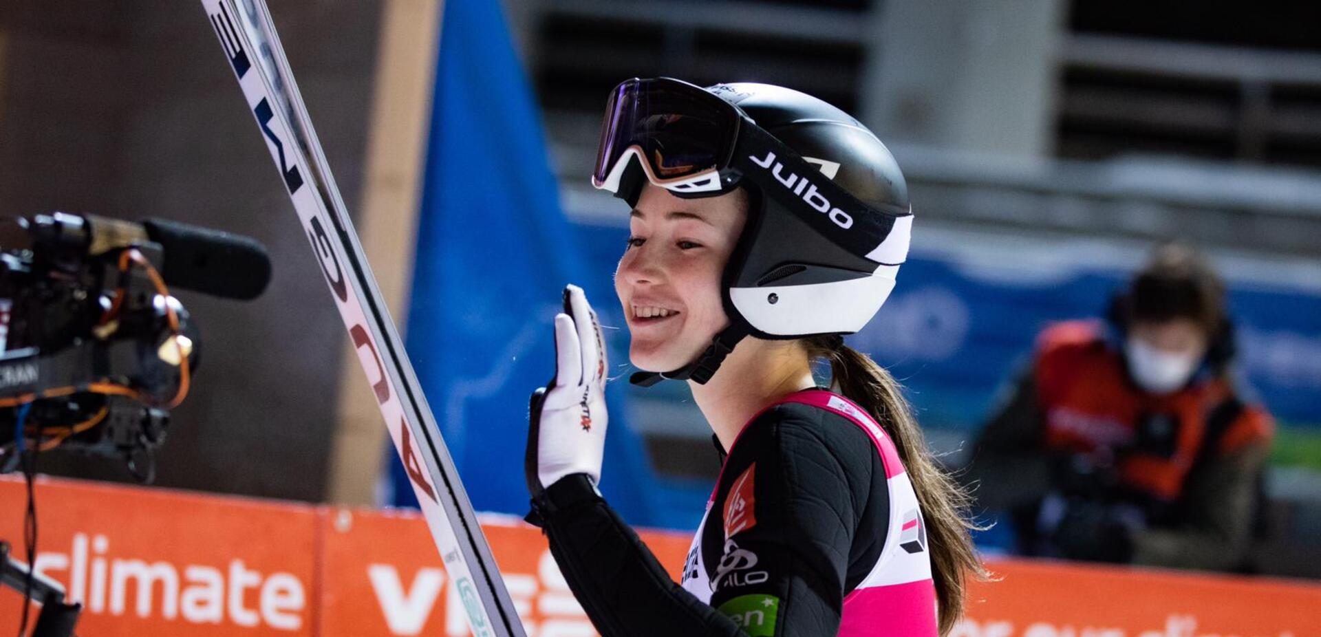 Léna Brocard, Les Sportives, combiné nordique