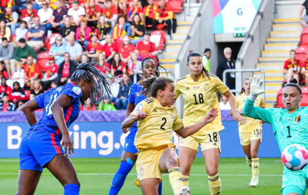 La France a battu la belgique en match de poule de l'Euro 2022 de football