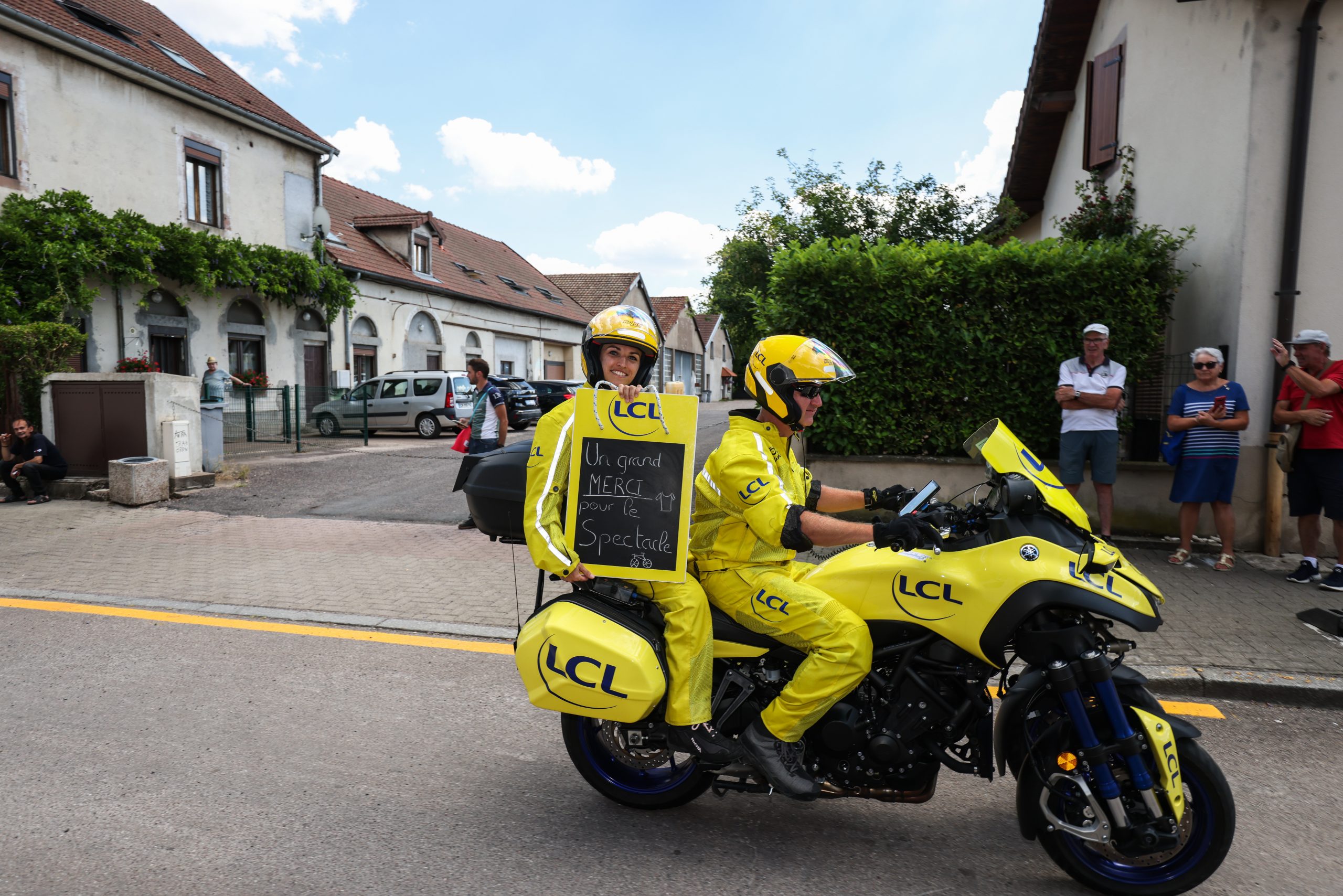 Jessica Dubois lors de la dernière étape du Tour de France femmes avec Zwift 2022 entre Lure et La Super Planche des Belles Filles.