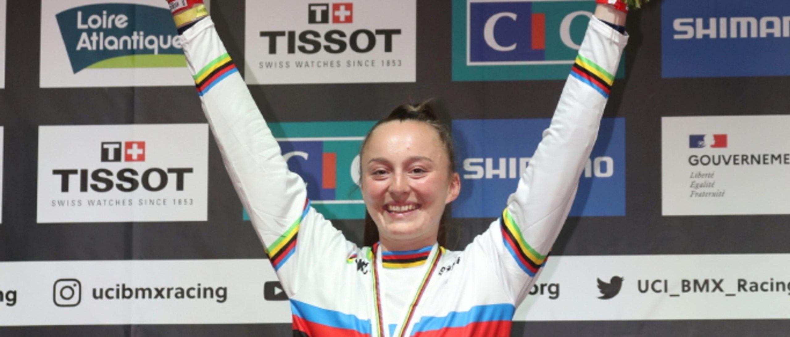 Léa Brindjonc a été sacrée championne du monde juniors de BMX