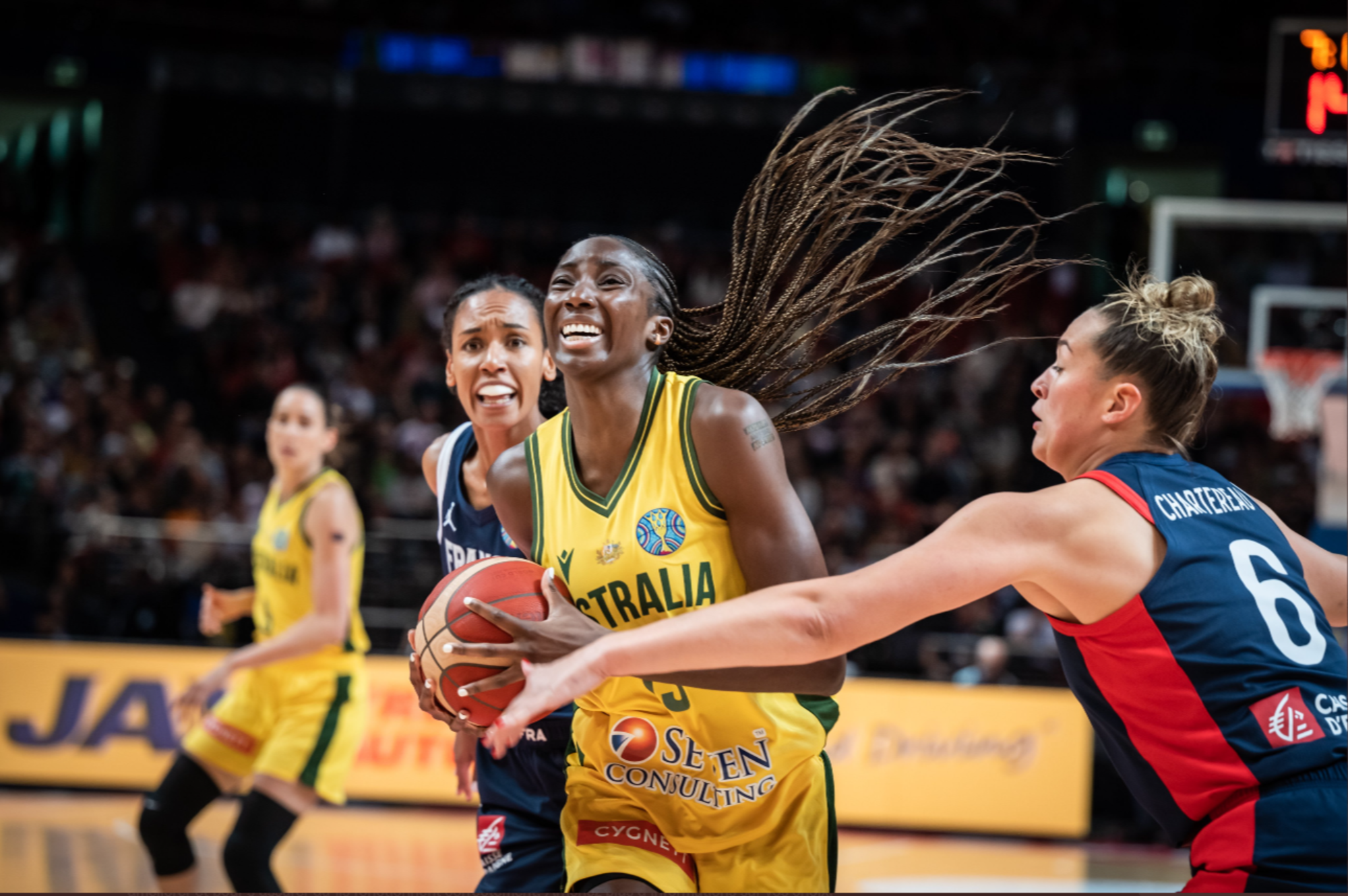 L'équipe de France s'est imposée face à l'Australie dans le premier match du mondial de basketball