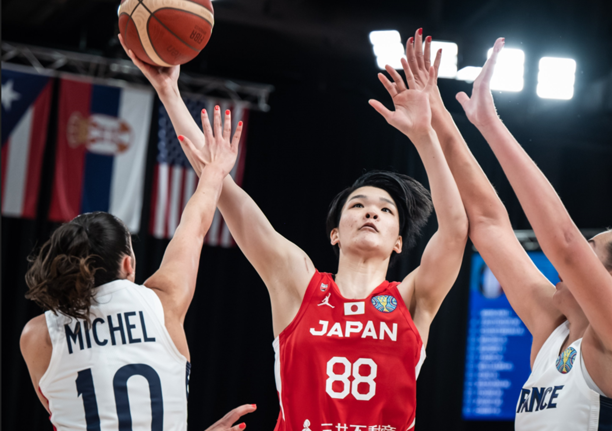 L'équipe de France s'est imposée face au Japon au Mondial 2022 de basketball