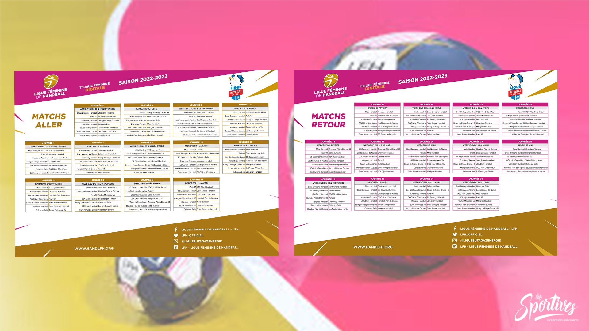 HOME_CALENDRIER ligue butagaz Energie 2022-23