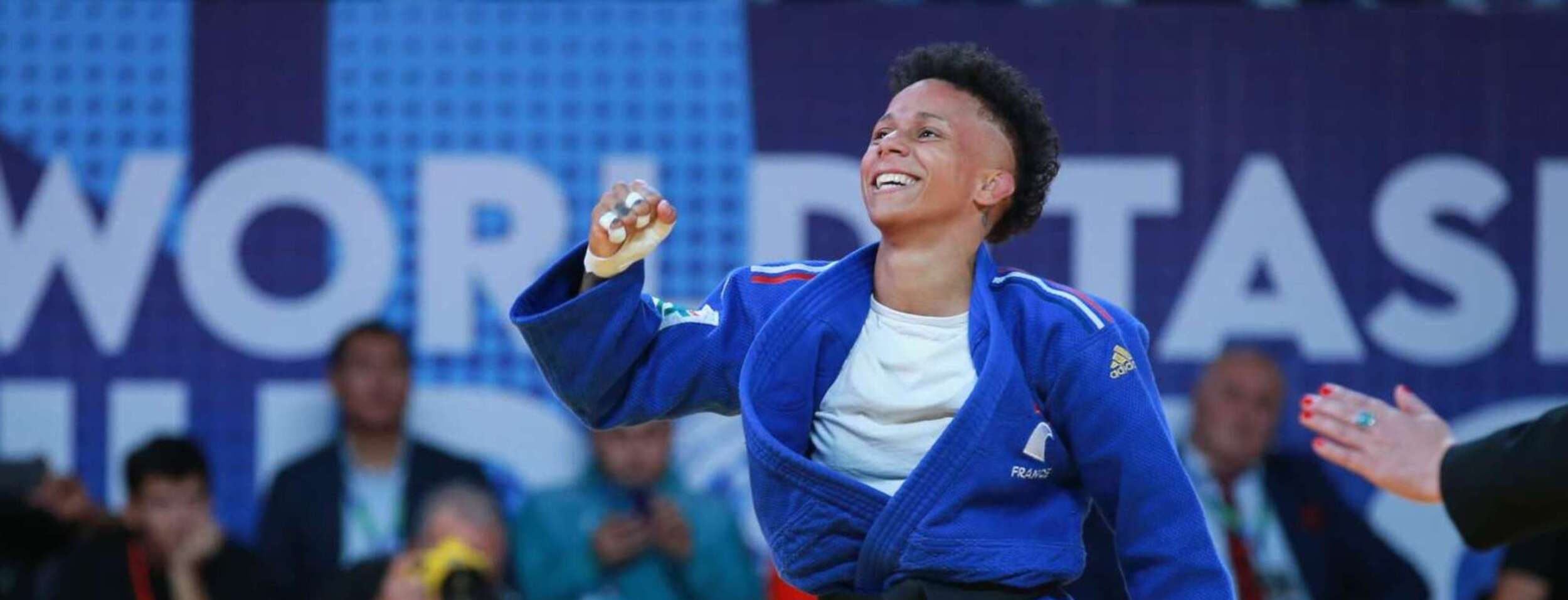 Amandine Buchard s'est emparée de la médaille de bronze du mondial de judo