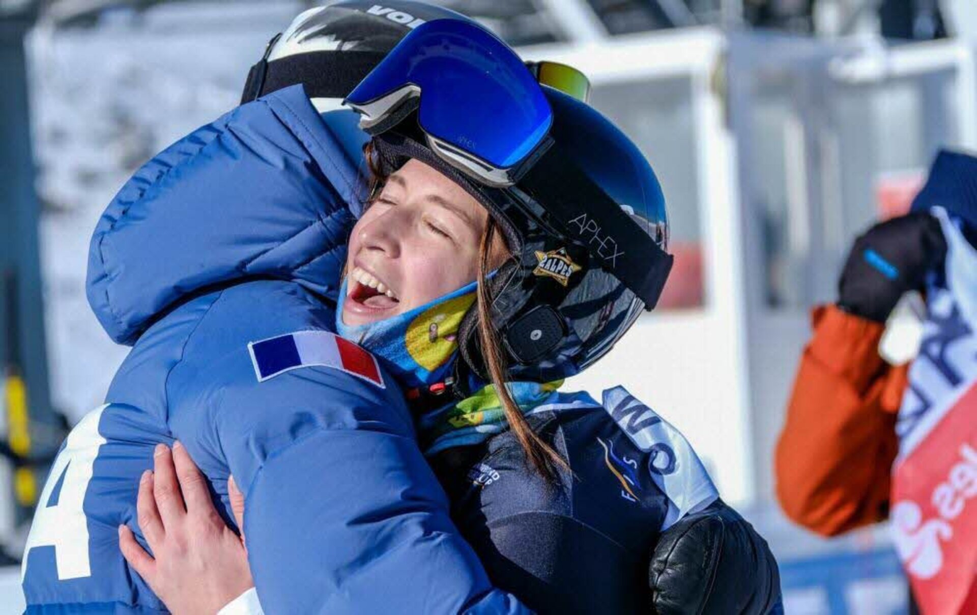 Léa Casta, snowboardcross, les Deux Alpes, Les Sportives, Chloé Trespeuch