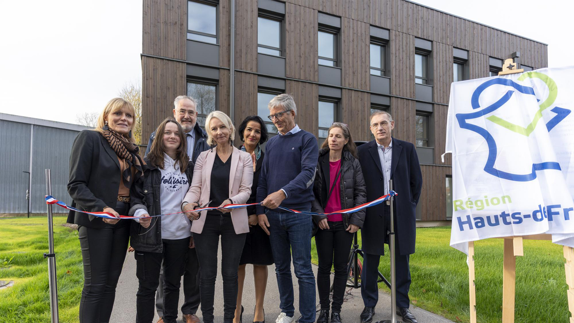 Inauguration d’une résidence Alice Milliat en Hauts-de-France