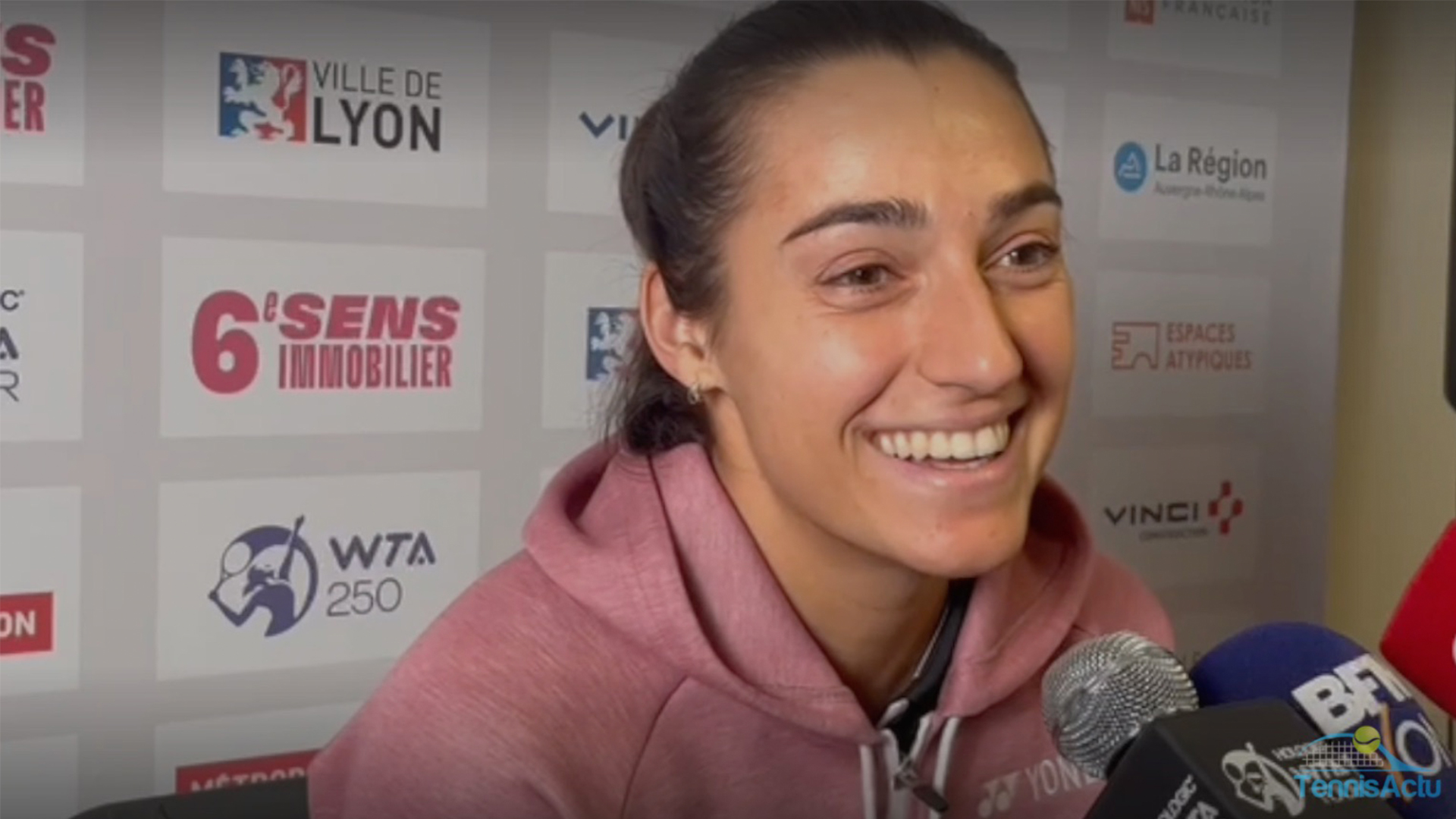 CAROLINE GARCIA et netflix