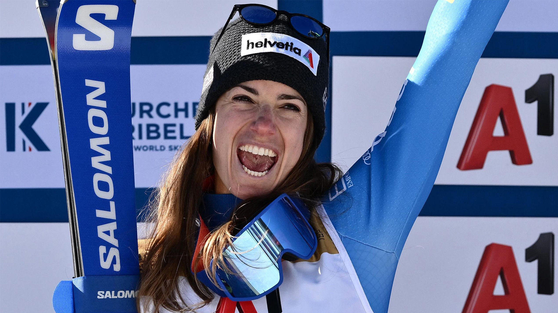 Marta Bambino victorieuse pour le super-G féminin