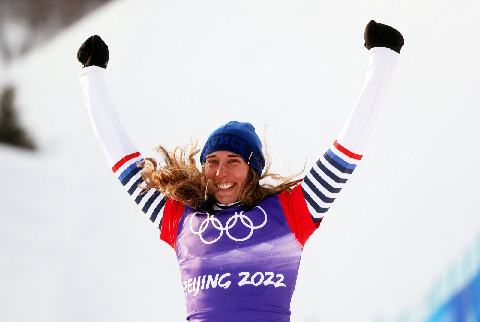 Chloé Trespeuch, vice-championne olympique de snowboardcross