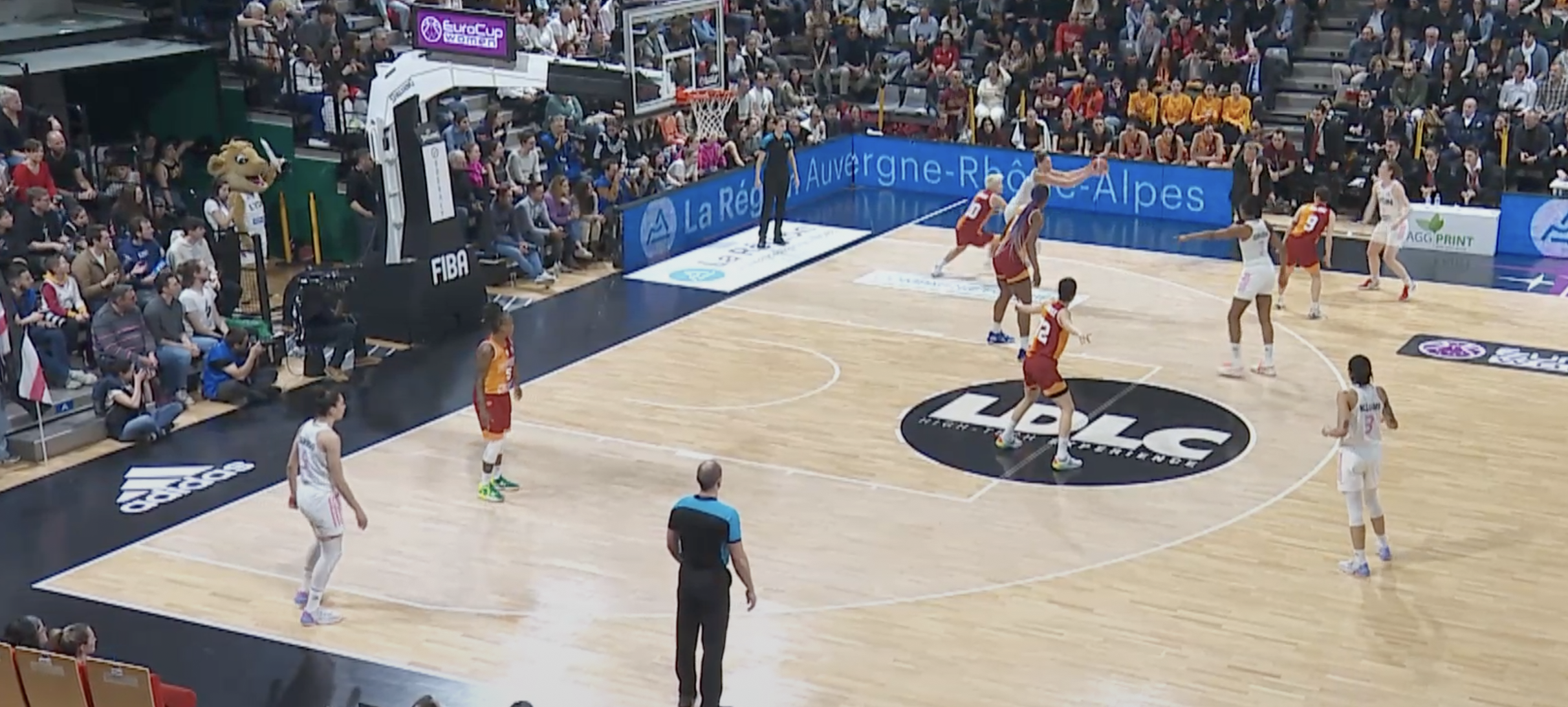 L'ASVEL a outrageusement dominé ce match aller de finale d'Eurocup.