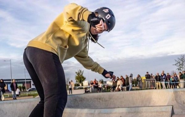 Lilou Jupille, championne CVDL skate