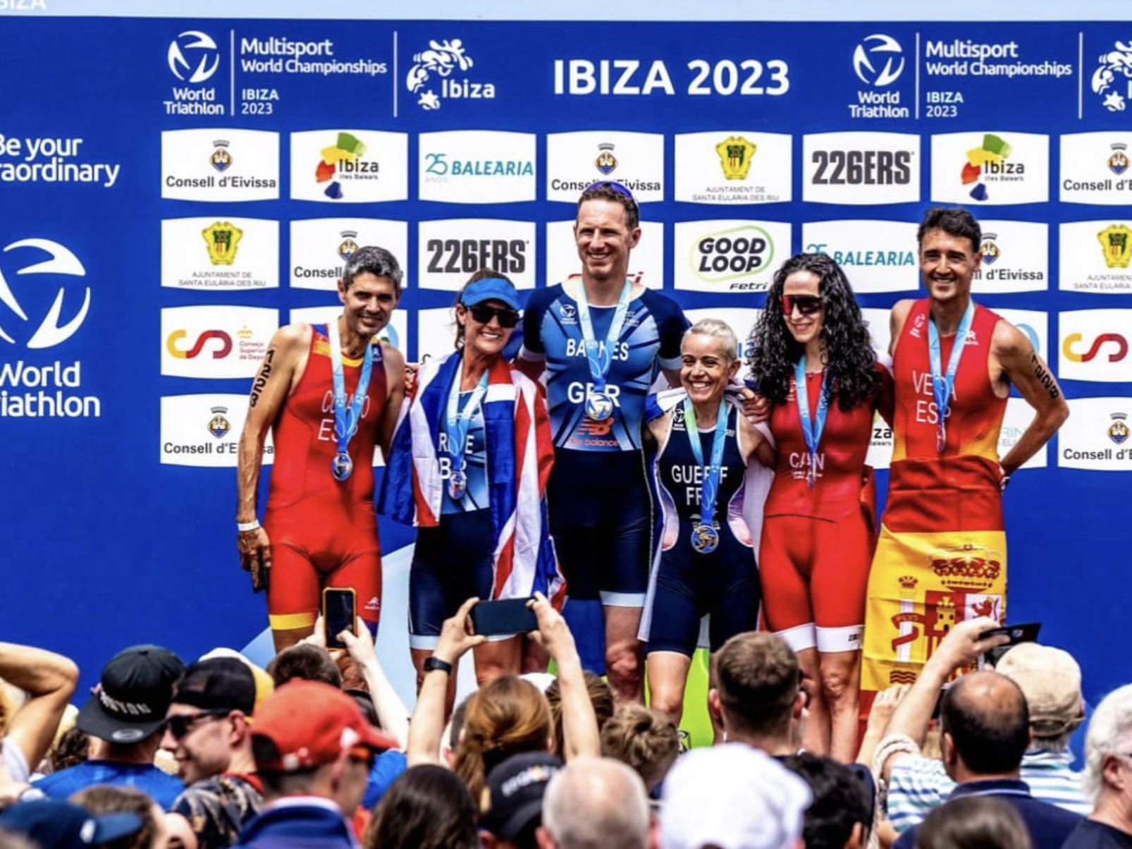 Un podium savoureux pour Séverine Guérif @Séverin Guérif