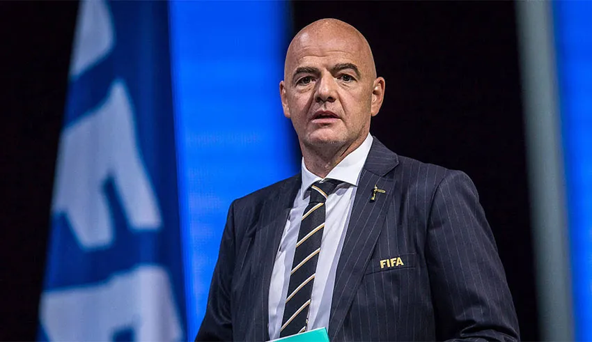 Gianni Infantino, président de la FIFA depuis février 2016