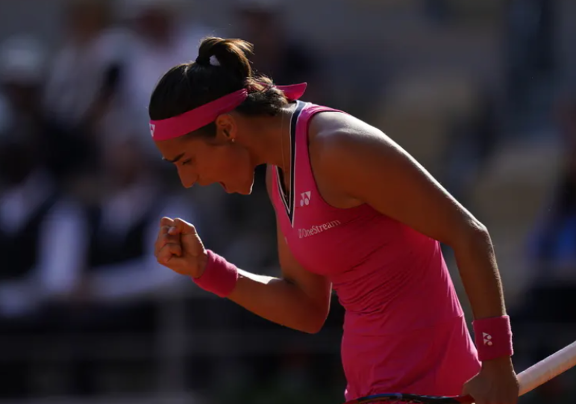 Caroline Garcia s'est inclinée au deuxième tour de Roland-Garros face à Anna Blinkova