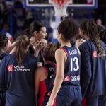 French Team during the FIBA Women's EuroBasket 2023, Qualifiers Group B, Basketball match between France and Ukraine on November 27, 2022 at Halle Andre Vacheresse in Roanne, France - Photo Ann-Dee Lamour / CDP MEDIA / DPPI (Photo by Ann-Dee Lamour / CDP MEDIA / DPPI via AFP)