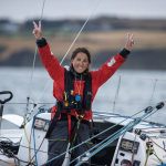 Julie Simon sur la solitaire du Figaro Paprec