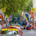 La Caravane Publicitaire lors de la 4ème étape du TDF - Martin-Eyraud