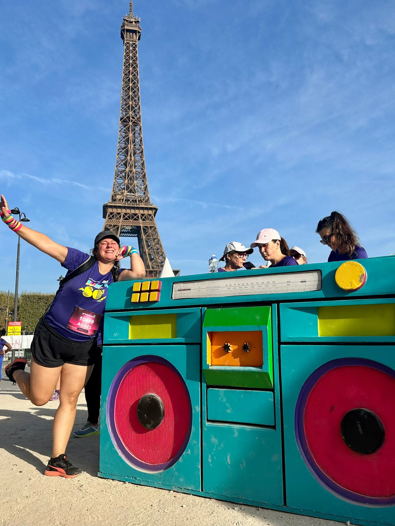 Joie et bonne humeur pour Agnès sur La Parisienne