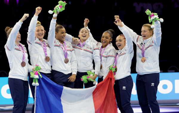 La France 3ème aux championnats du monde de gymnastique