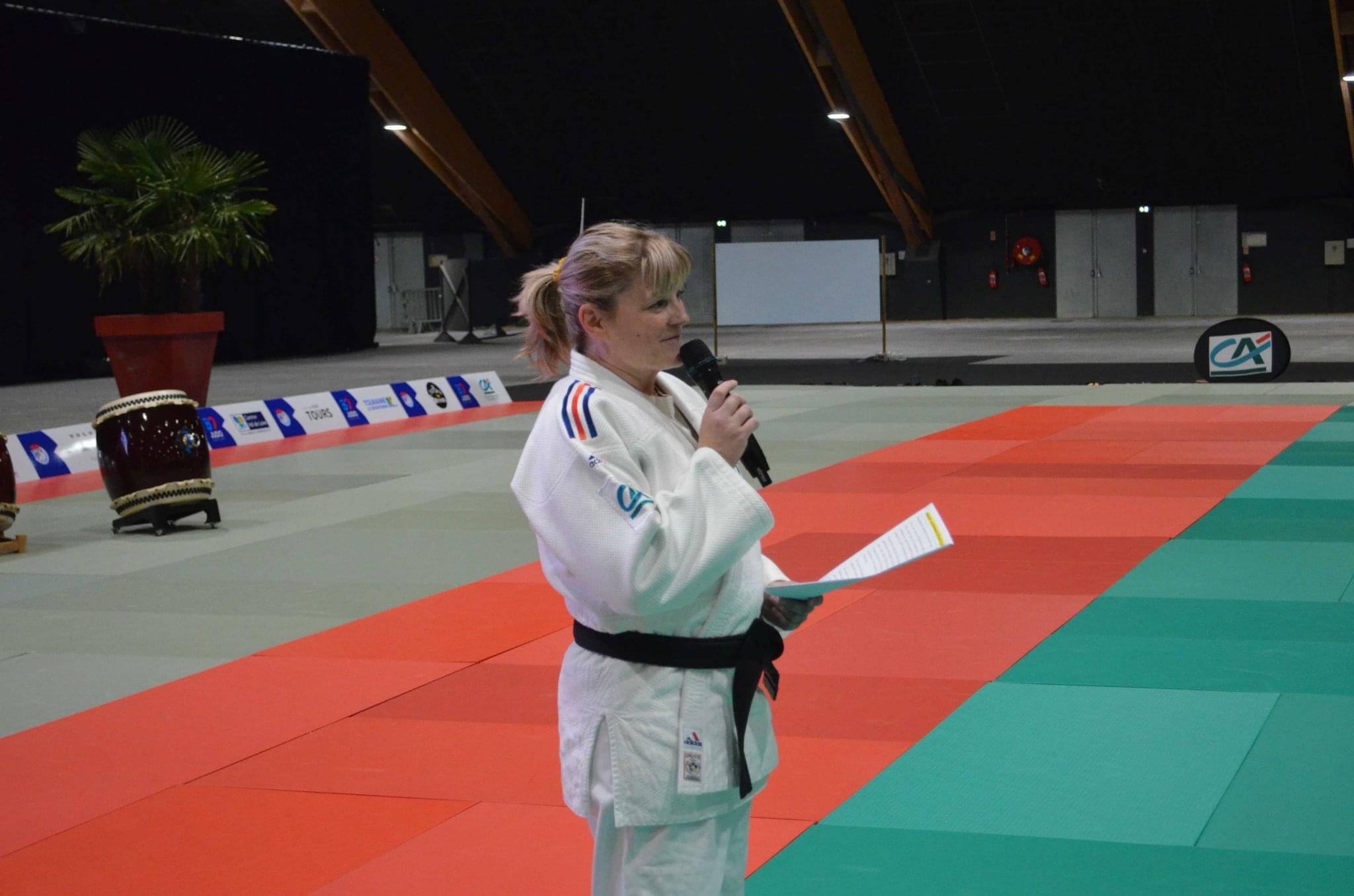 Béatrice Pornet-Burnel, présidente de ligue en France, toujours présente sur les tatamis