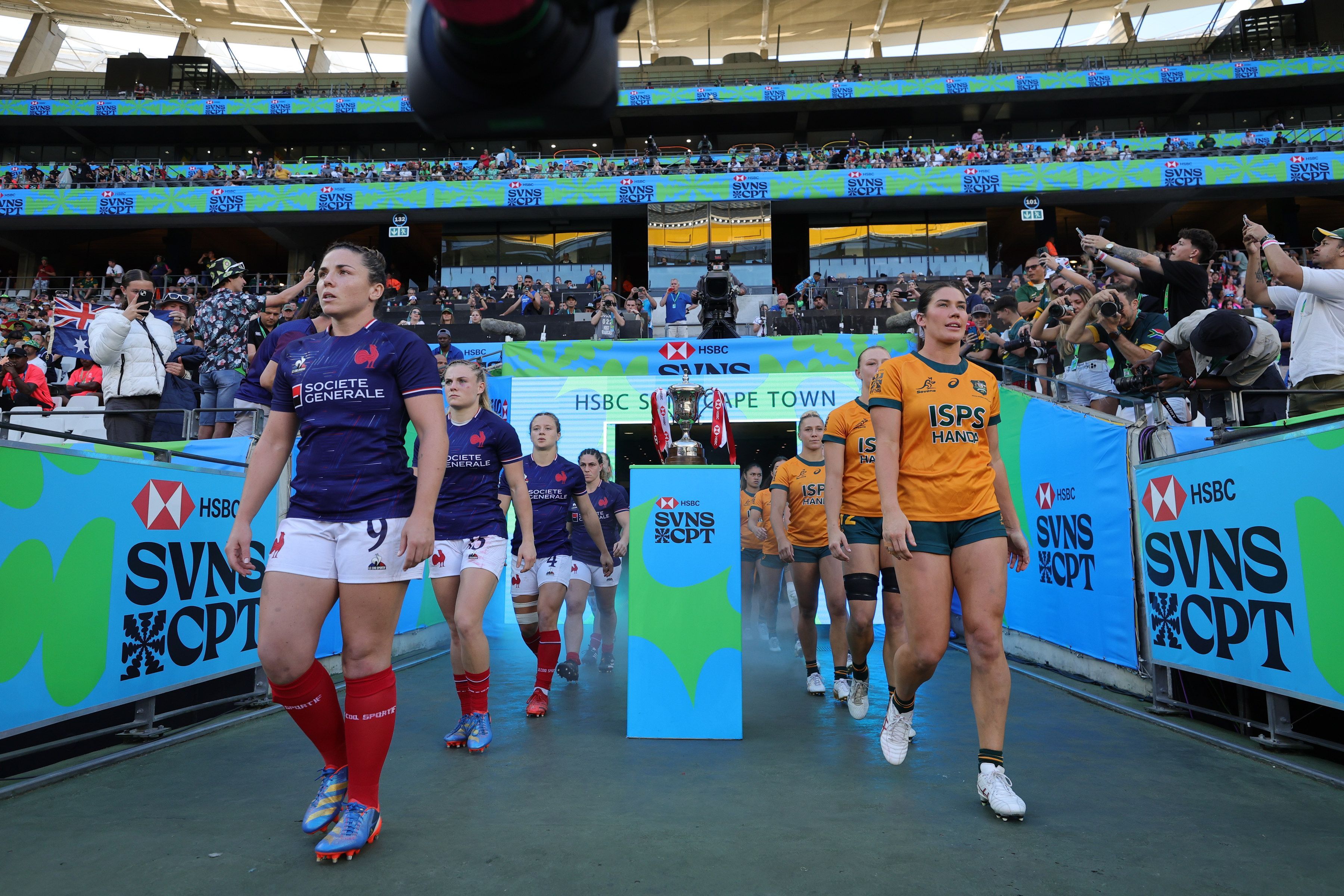 Rugby à 7 : Les Bleues décrochent l’argent de l’HSBC SVNS Series en Afrique du sud