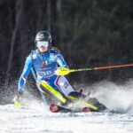 Chiara Pogneaux lors du slalom de Lienz fin décembre