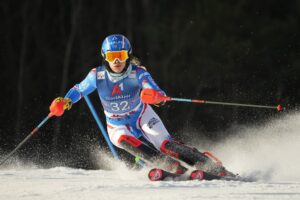 Marie Lamure, ski alpin, slalom féminin, Les Sportives