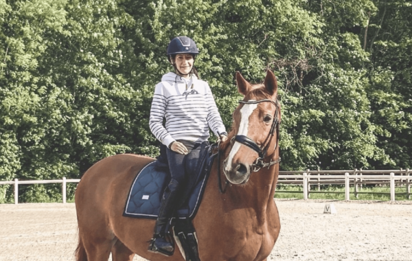 Justine et Champ In Raid. Photo : Martine Legrand