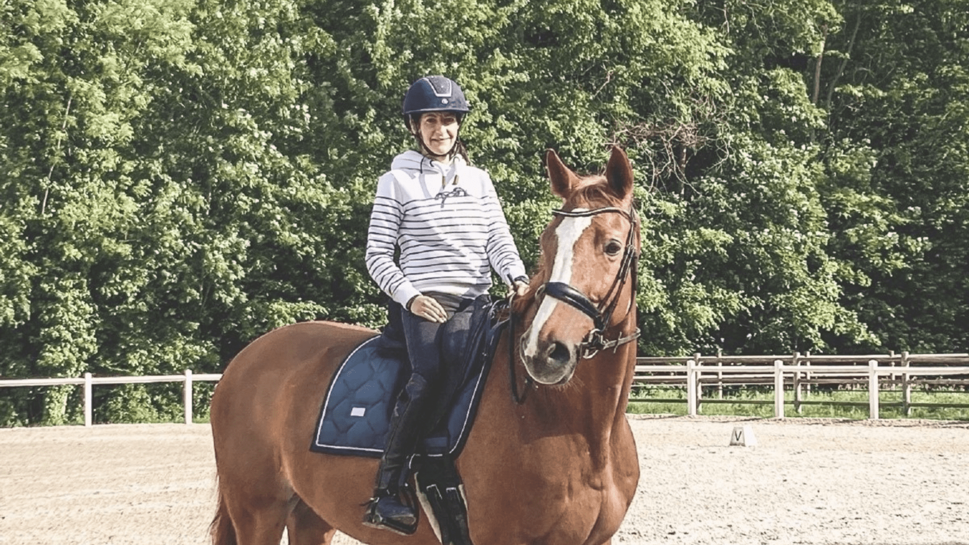 Justine et Champ In Raid. Photo : Martine Legrand