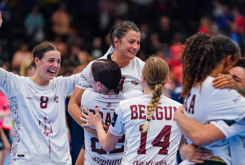 Les Neptunes de Nantes troisièmes de l'EHF European League ©Bertrand Dellhomme / LFH